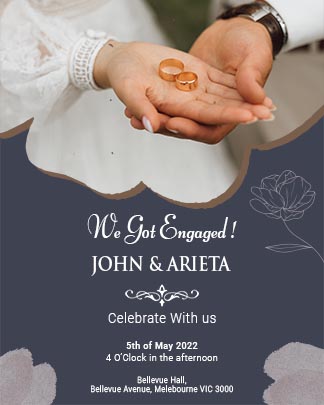 Get Engagement Invitation Template