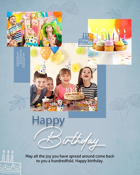Birthday Party Story Board Template