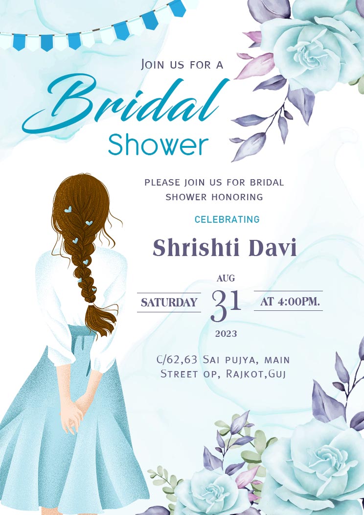 Bridal Shower Invitation Template Download
