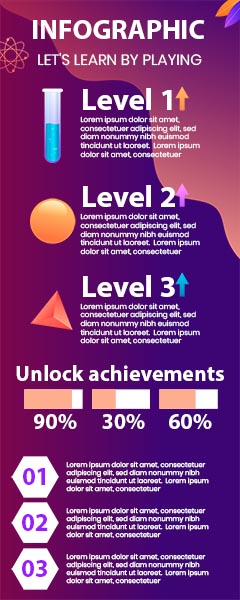 Download Learning Infographics Template