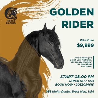 Horse Riding Flyer Download