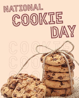 National Cookie Day Facebook Portrait Post