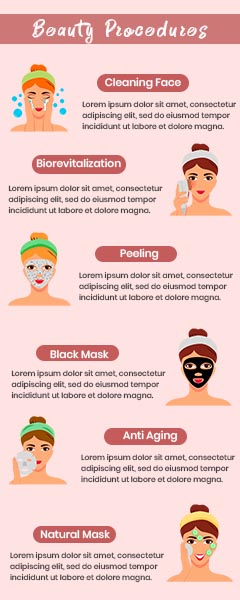 Download Beauty Process Infographic Template