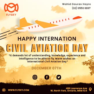 International Civil Aviation Day Post