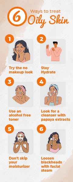 Skin Care Infographic Template