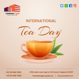 Download International Tea Day Daily Branding Post
