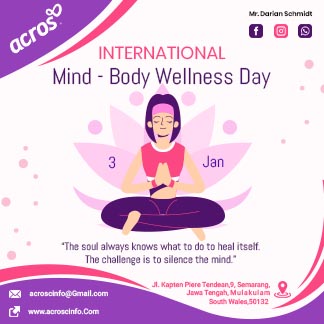 International Wellness Day Branding Post