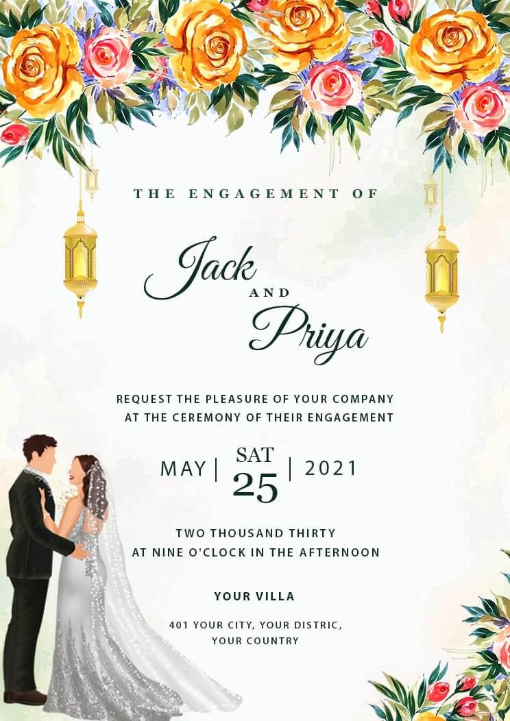 Grab Your Personalized Engagement Announcement Card