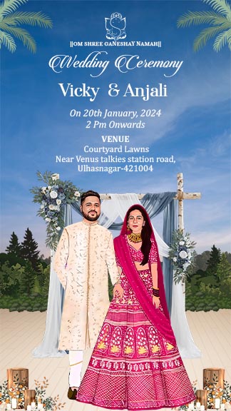 Latest Indian Wedding Invitation Card Invitation Story