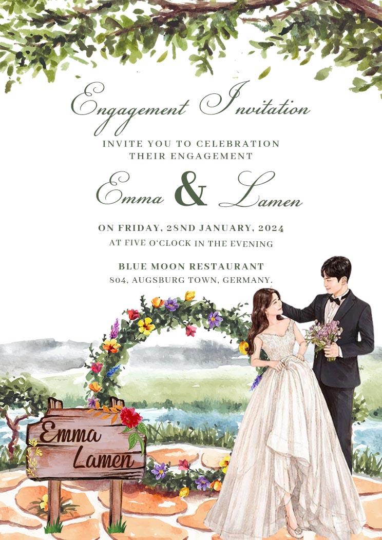 Engagement Celebration Invitation