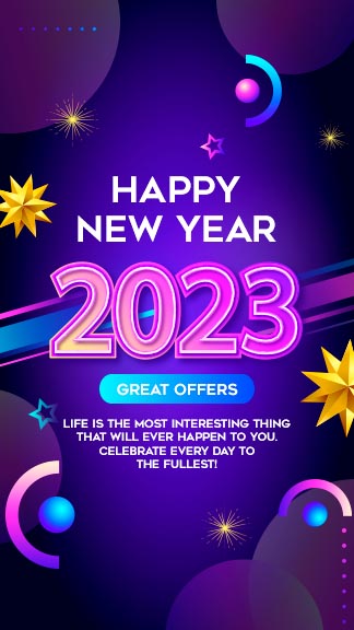 New Year Offer Instagram Story Template