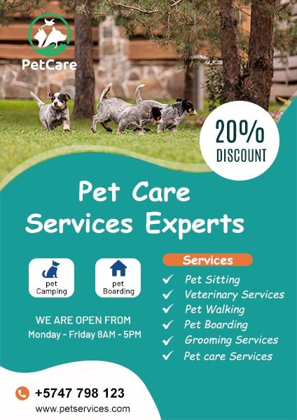 Pet Care Services Flyer