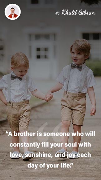 Brother Quotes Instagram Story Template