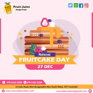 National Fruit Cake Day Branding Post