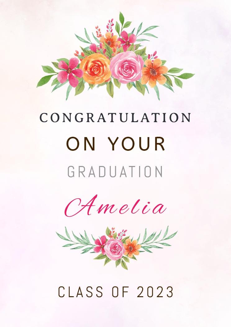 Graduation Congratulation Greeting Card