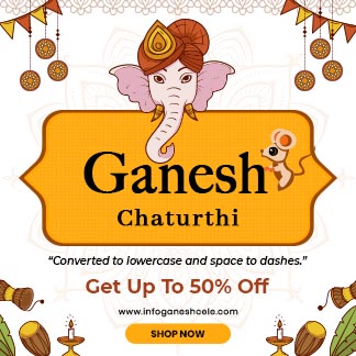 Happy Ganesh Chaturthi Sale Instagram post