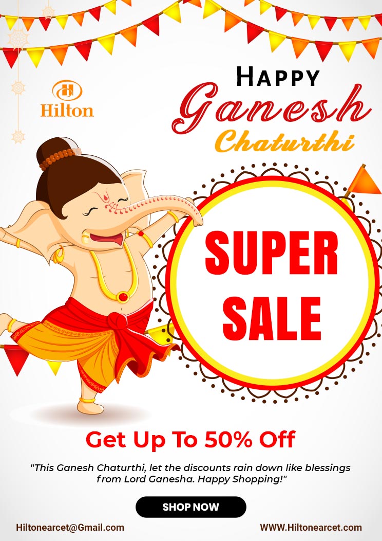 Happy Ganesh Chaturthi Offer Template
