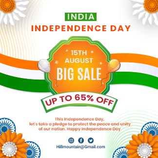 India Independence Day Sale Decorative Instagram Post