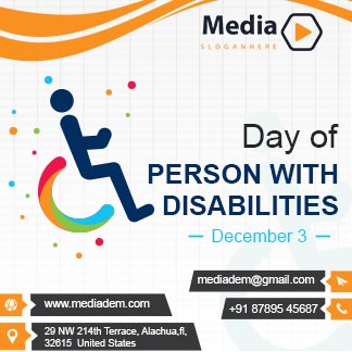 Disabilities Day Daily Post Template