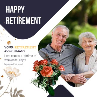 Free Happy Retirement Wishes Instagram Post