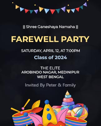 Download Free Farewell Party Invitation Template