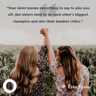 Free Sister Quotes Instagram Post