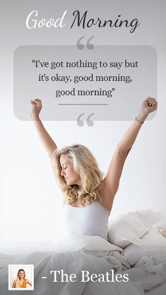 Free Good Morning Quote Instagram Story Template