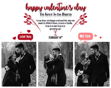 Happy Valentine Day Storyboard Template