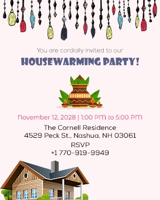invitation for housewarming party