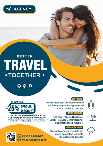 Free Travel Discount Flyer