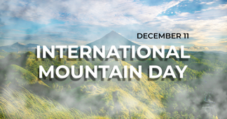 International Mountain Day Instagram Landscape Template