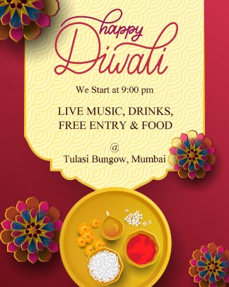 Download Free Happy Diwali Invitation Post