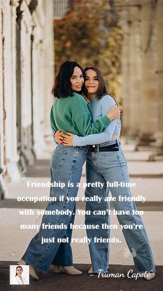 Friendship Celebration Quote Post