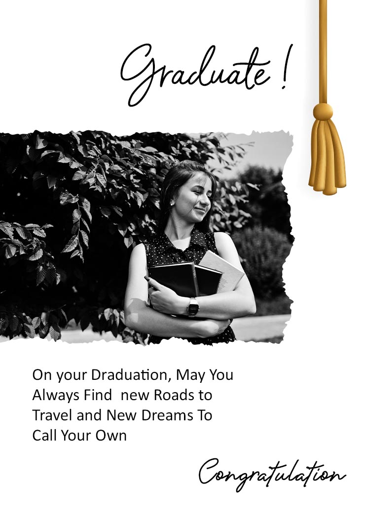 Happy Graduation Greeting Card