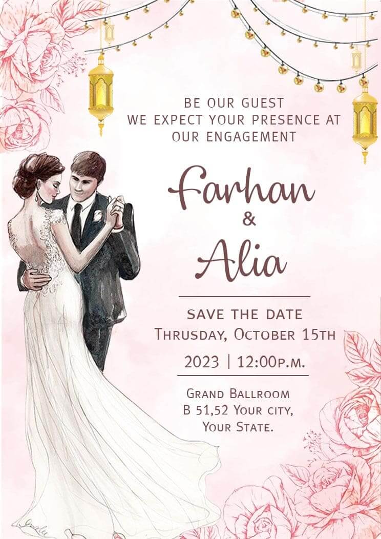 Get Your Engagement Party Invites: Download Here