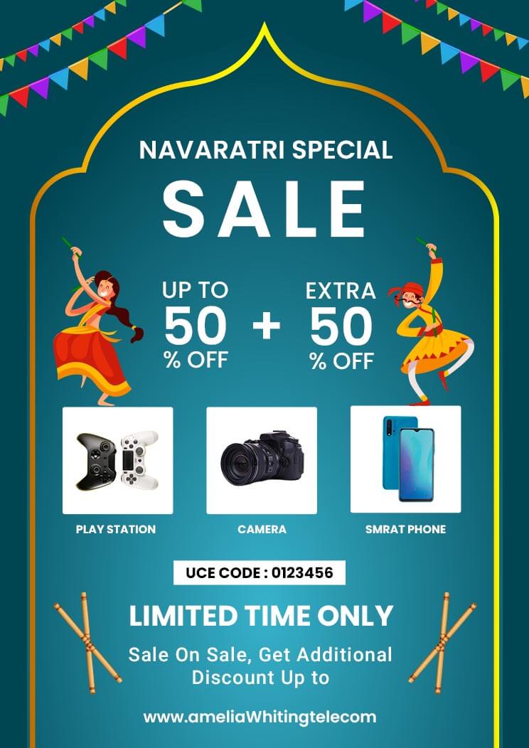 Navaratri Special Sale Template