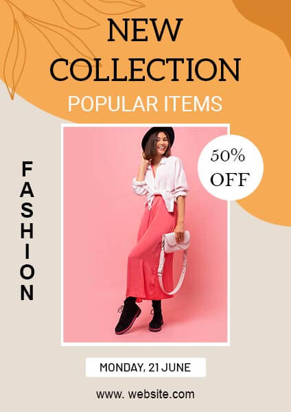 Clothes Collection Offer Poster