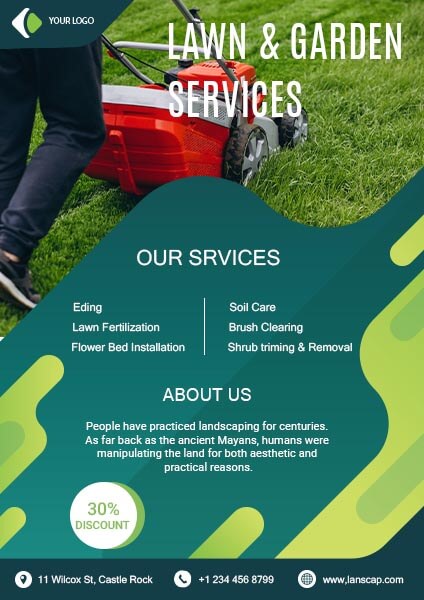 Lawn And Garden Service Template