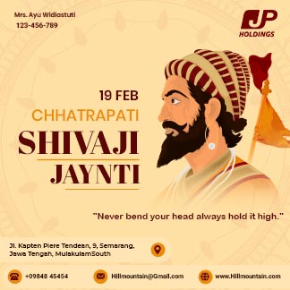 Chhatrapati Shivaji Maharaj Jayanti Daily Post Template