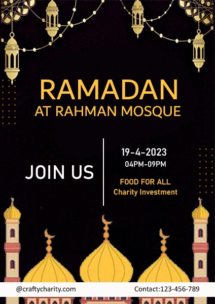 Ramadan Eid al Fitr Flyer