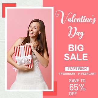 Valentine Day Big Sale Instagram Post
