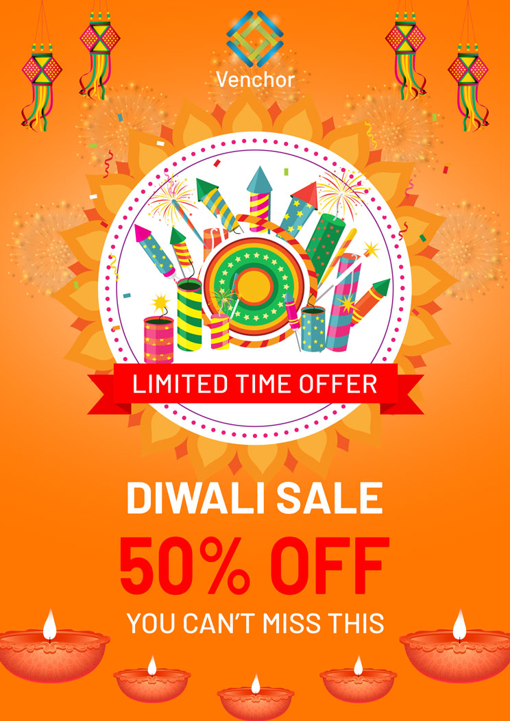 Diwali Festival Sale Flyer Template