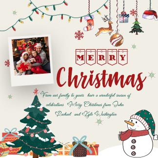 Download Merry Christmas Instagram Post Template