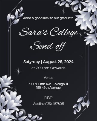 Farewell Party Free Invitation Instagram Post