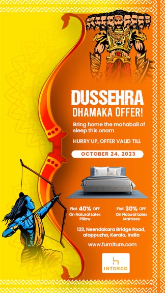 Free Dussehra Sale Instagram Template