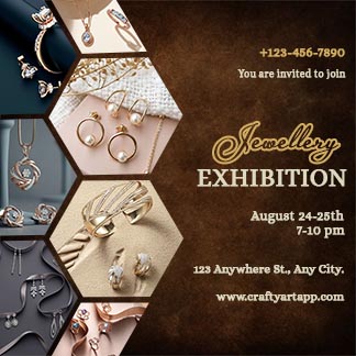 Jewellery Product Exhibition Template