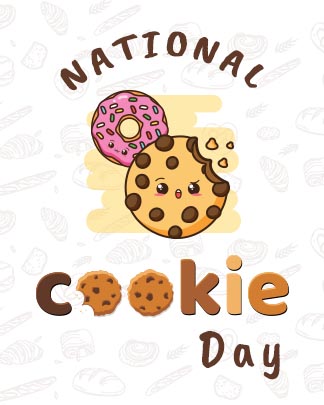 Free National Cookie Day Social Media Template