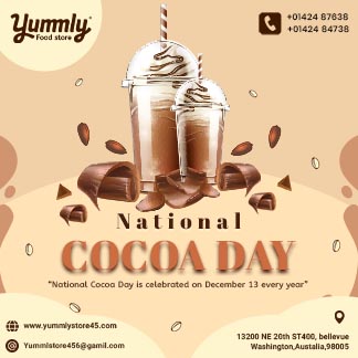 National Cocoa Day Post Free