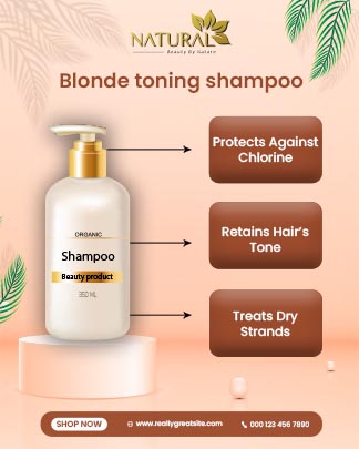 Shampoo Product Portrait Template