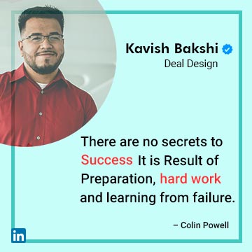Success Linkedin Quote Post